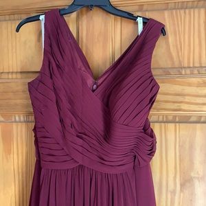 Azazie Cabernet Bridesmaid Dress
